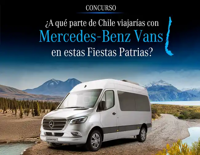 Concurso Mercedes-Benz Vans Fiestas Patrias Facebook e Instagram 